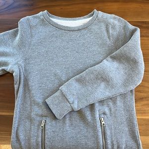 Gray tunic sweatshirt size XS